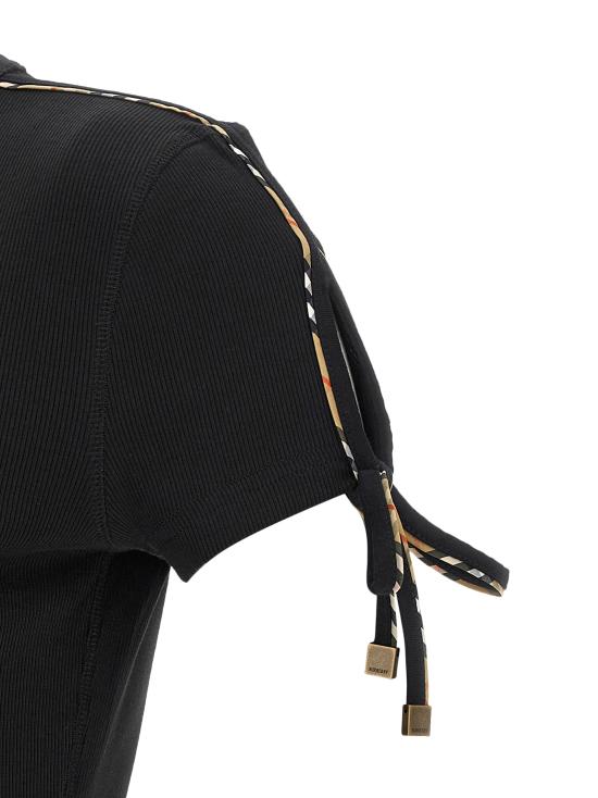 26FW 버버리 미디 원피스 8125952BLACK - BURBERRY