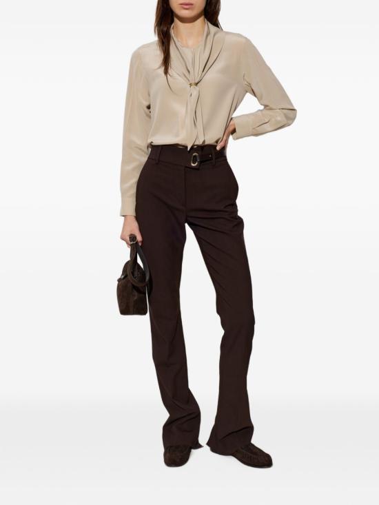26FW 스포트막스 스트레이트 팬츠 2622136061 SPXRUM002 Chocolate - SPORTMAX