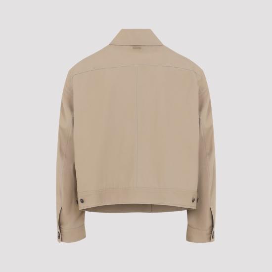 26FW 셀린느 자켓 RV18E3R59 GDG8 ASH BEIGE - CELINE