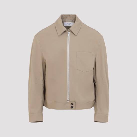 26FW 셀린느 자켓 RV18E3R59 GDG8 ASH BEIGE