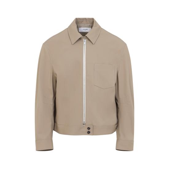 26FW 셀린느 자켓 RV18E3R59 GDG8 ASH BEIGE - CELINE