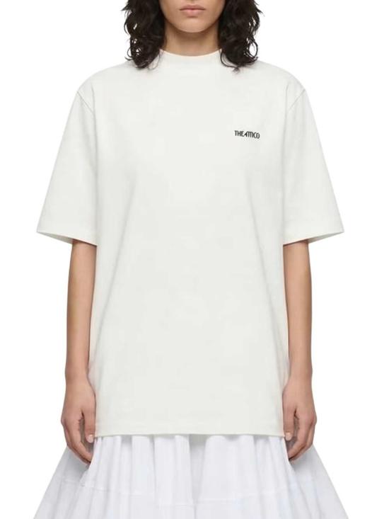 26FW 디 아티코 반팔 티셔츠 261WCT00360JJJ025AA 001 WHITE - THE ATTICO