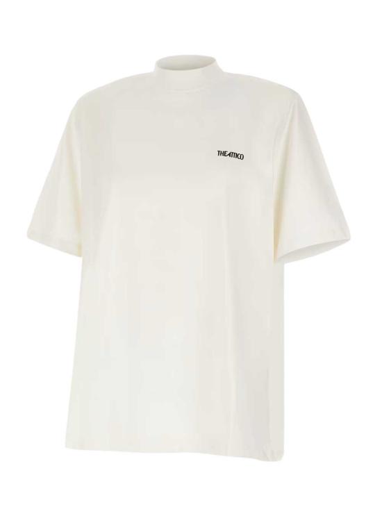 26FW 디 아티코 반팔 티셔츠 261WCT00360JJJ025AA 001 WHITE