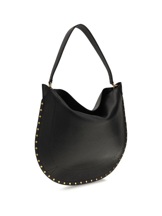 26FW 이자벨마랑 OSKAN 오스칸 문 숄더백 PP0200FAC3C22M 01BK BLACK - ISABEL MARANT