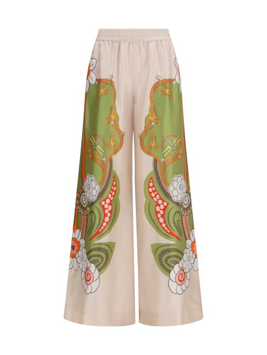 26FW 라 더블제이 팔라초 팬츠 TRO0026SIL001AMB03 WH04 MULTICOLOUR