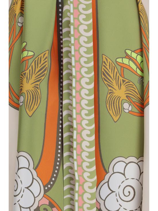 26FW 라 더블제이 롱 원피스 DRE0574SIL001AMB03 GR02 MULTICOLOUR - LA DOUBLEJ