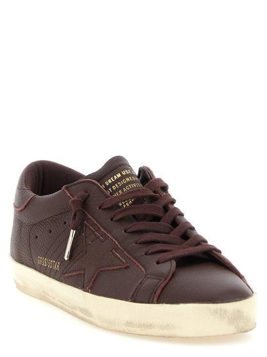26FW 골든구스 슈퍼스타 스니커즈 GMF00101F0088874015140151 Bordeaux - GOLDEN GOOSE