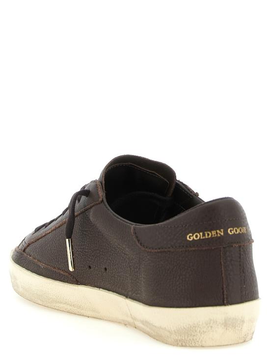 26FW 골든구스 슈퍼스타 스니커즈 GMF00101F0088875538155381 Brown - GOLDEN GOOSE