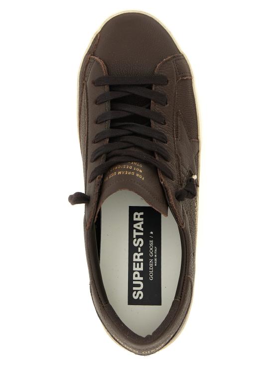 26FW 골든구스 슈퍼스타 스니커즈 GMF00101F0088875538155381 Brown - GOLDEN GOOSE