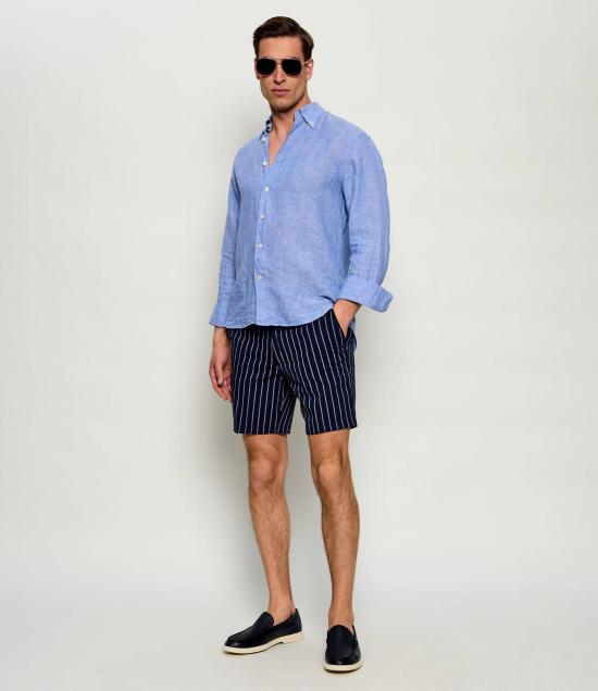 26SS 보스 숏팬츠 50557413 10279142 01 404 Dark blue - BOSS