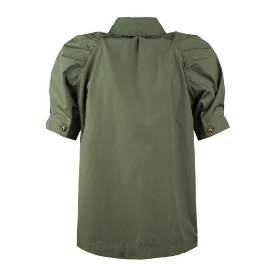 26SS 막스마라 스튜디오 블라우스 2616111032600 069 Verde militare - MAX MARA STUDIO