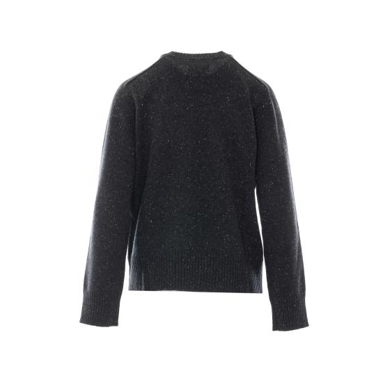 26FW 루루 드 세종 스웨터 BALTRA LDS PEPPERED ANTHRACITE GREY - LOULOU DE SAISON