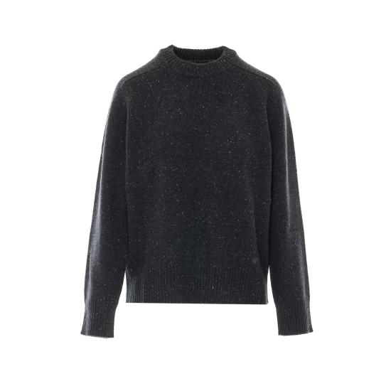 26FW 루루 드 세종 스웨터 BALTRA LDS PEPPERED ANTHRACITE GREY