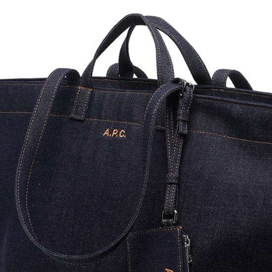 26FW 아페쎄 토트백 COHIZ F67046 IAI Blue - A.P.C.