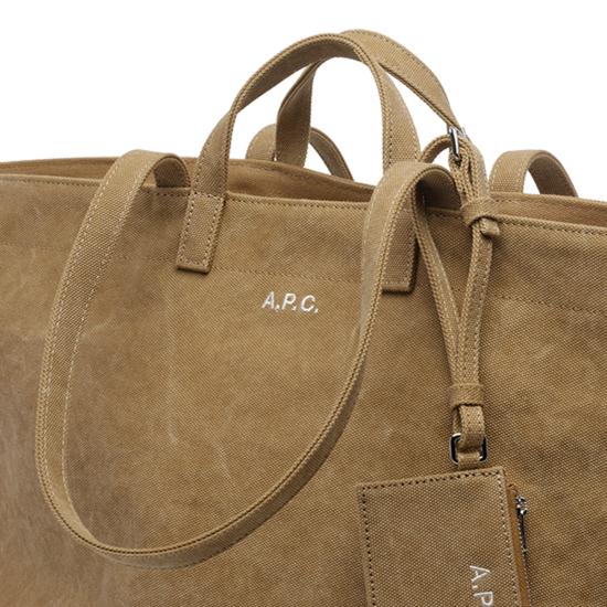 26FW 아페쎄 르 드러머 뚜왈 토트백 COHMP F67046 BAC Beige - A.P.C.
