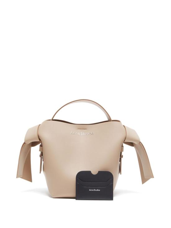 26FW 아크네 스튜디오 슬림 레더 로고 카드 지갑 슬림 레더 로고 카드 지갑 CG0234 900 - ACNE STUDIOS