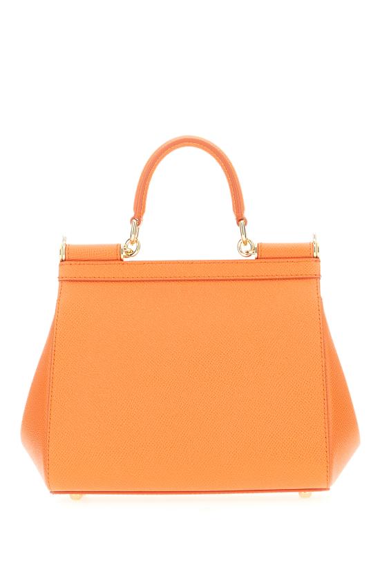 26FW 돌체앤가바나 미디움 시실리 핸드백 BB6003B1001 81166 ORANGE - DOLCE & GABBANA