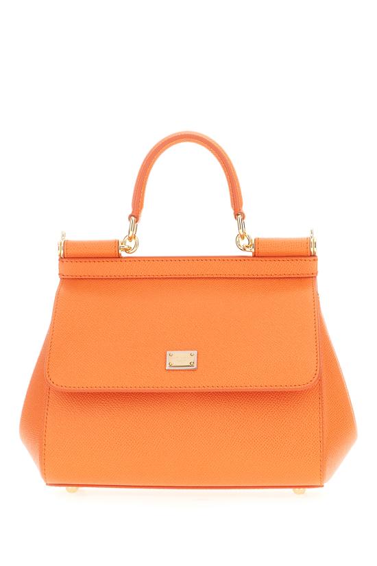 26FW 돌체앤가바나 미디움 시실리 핸드백 BB6003B1001 81166 ORANGE