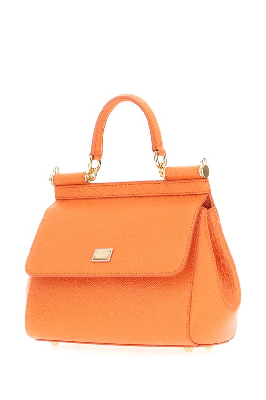 26FW 돌체앤가바나 미디움 시실리 핸드백 BB6003B1001 81166 ORANGE - DOLCE & GABBANA