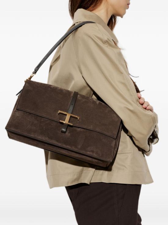 26FW 토즈 숄더백 XBWTSEC9200 P3AS808 BROWN - TODS