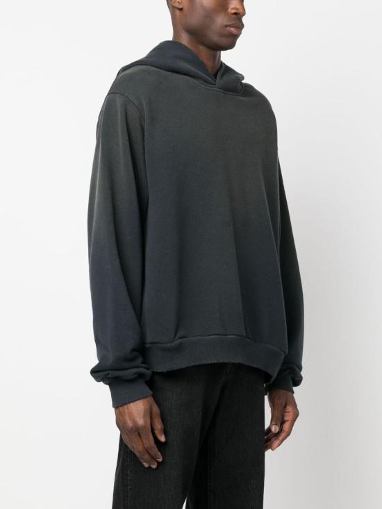 26FW 아크네 스튜디오 로고 후드 스웨터 CI0136 900 BLACK - ACNE STUDIOS