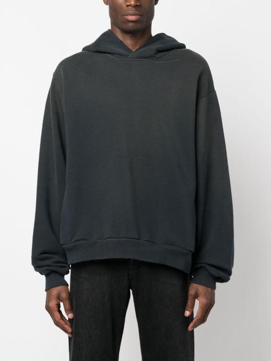 26FW 아크네 스튜디오 로고 후드 스웨터 CI0136 900 BLACK - ACNE STUDIOS