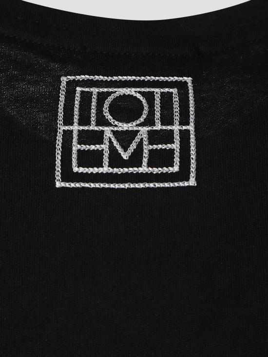 26FW 토템 클래식 오가닉 코튼 티셔츠 263WRT0529FB0502 001 BLACK - TOTEME