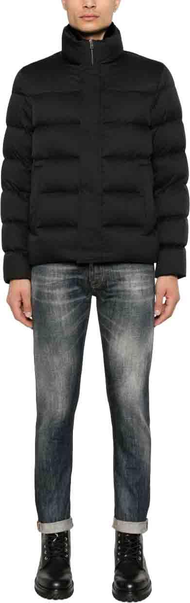 26FW 에르노 아렌델레 포 퍼 봄버 다운 자켓 PI001019U12414Z9300 BLACK - HERNO