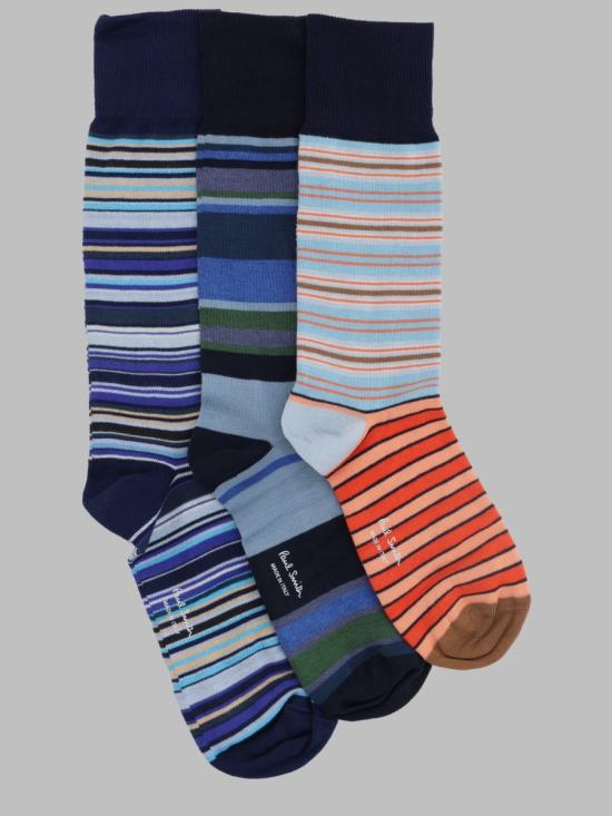 26FW 폴 스미스 양말 M1A SOCK W3PK1 47 BLUE