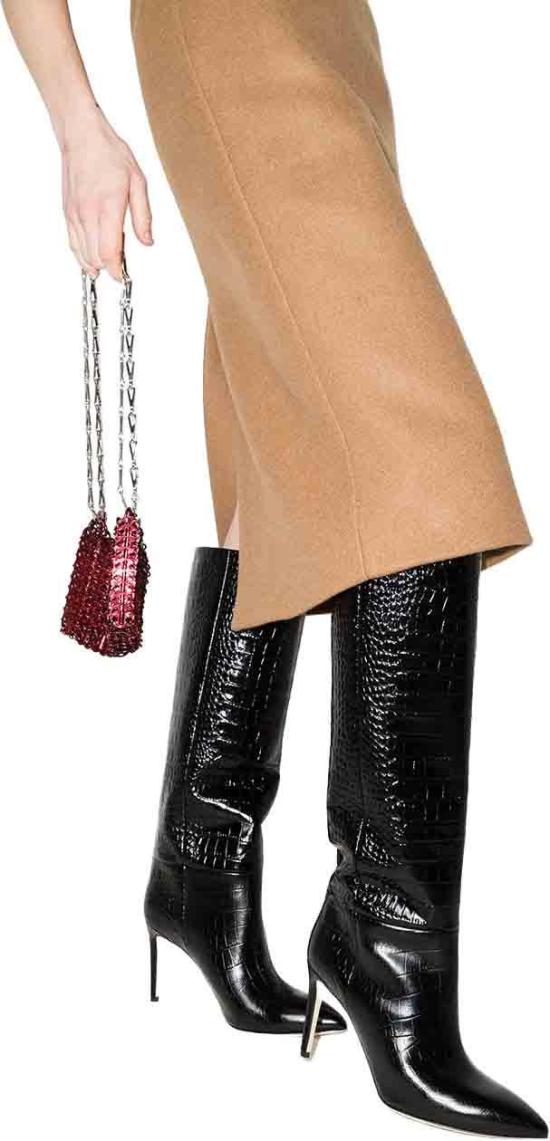 26FW 파리텍사스 부츠 PX548XCOCOCARBONE BLACK - PARIS TEXAS