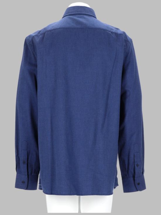 26FW 브루넬로 쿠치넬리 긴팔 셔츠 MY6370627 C018 BLUE - BRUNELLO CUCINELLI