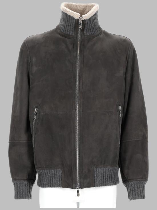 26FW 브루넬로 쿠치넬리 무스탕 MPMCU1737 C9873 GREY