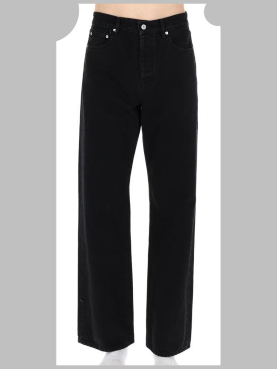 26FW 자크뮈스 스트레이트 데님 팬츠 PAM00028AD0 0039990 BLACK