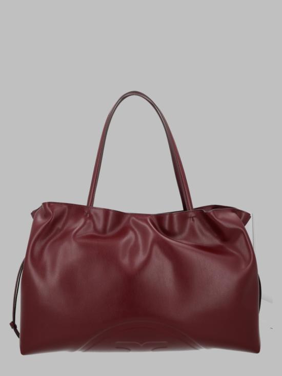 26FW 토리버치 엘라 나투라 엠보스드 토트 백 178767 600 BORDEAUX