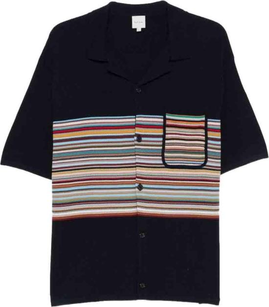 26FW 폴 스미스 반팔 셔츠 M1R978ZW0315949 NAVY
