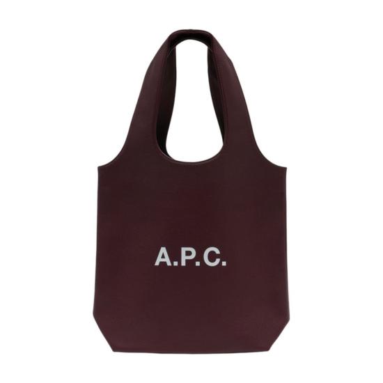  아페쎄 토트백 A.P.C. 니논 스몰 쇼퍼백 버건디