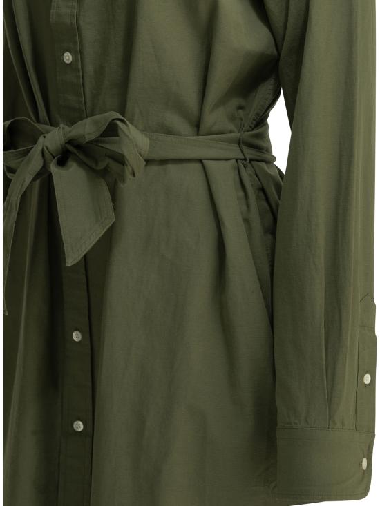 26SS 폴로 랄프로렌 미디 원피스 211A96346001SUPPLY OLIVE Green - POLO RALPH LAUREN