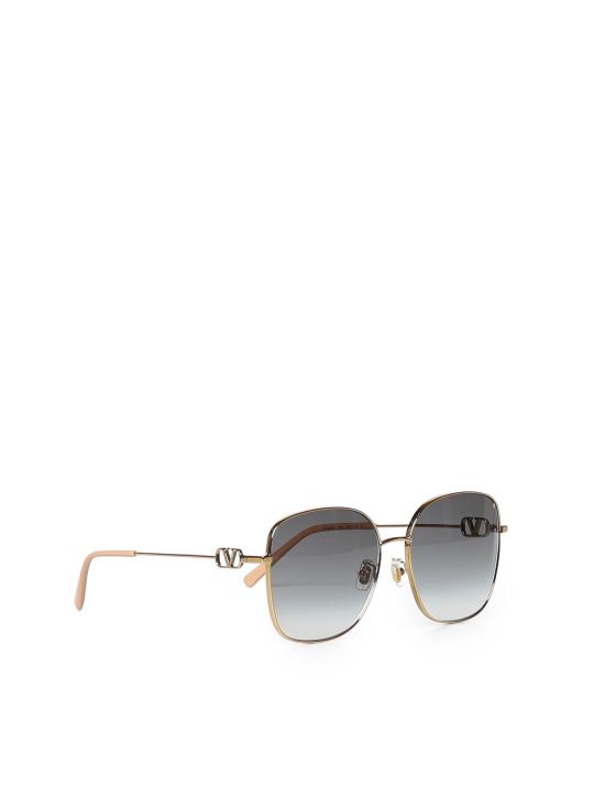 26FW 발렌티노 가라바니 선글라스 VG0042SK GOLD GOLD GREY - VALENTINO GARAVANI