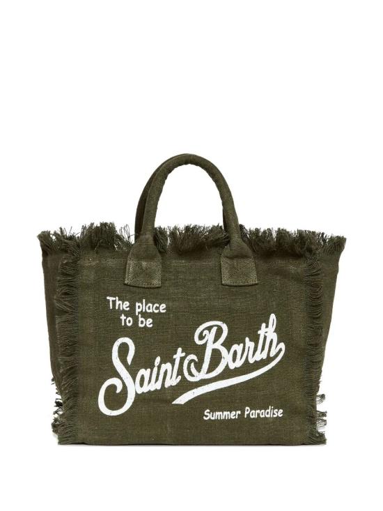26SS 세인트바쓰 토트백 COL0018 00144L LINEN 52 MILITARY - MC2 SAINT BARTH