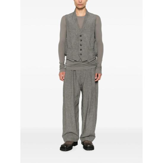 26FW 지기 첸 베스트 0M2620101 02 GREY - ZIGGY CHEN