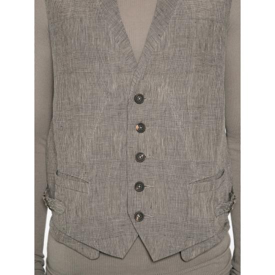 26FW 지기 첸 베스트 0M2620101 02 GREY - ZIGGY CHEN