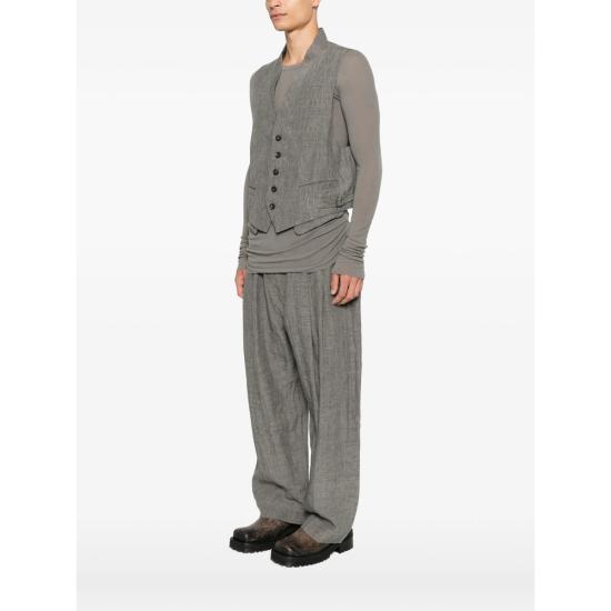 26FW 지기 첸 베스트 0M2620101 02 GREY - ZIGGY CHEN