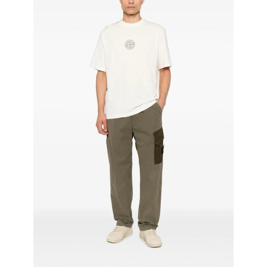 26FW 스톤 아일랜드 반팔 티셔츠 152100001 S0480 V0093 NEUTRALS - STONE ISLAND