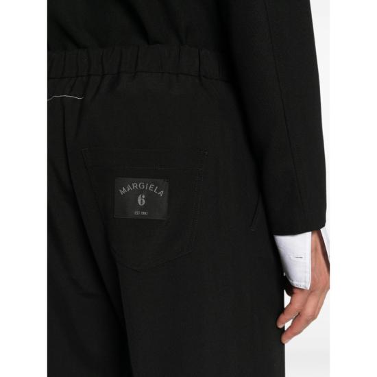 26FW MM6 메종마르지엘라 스트레이트 팬츠 M36020 SH0KA0023 899 BLACK - MM6 MAISON MARGIELA