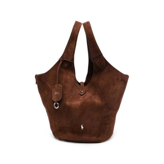 26FW 랄프 로렌 토트백 428P23824002 BROWN