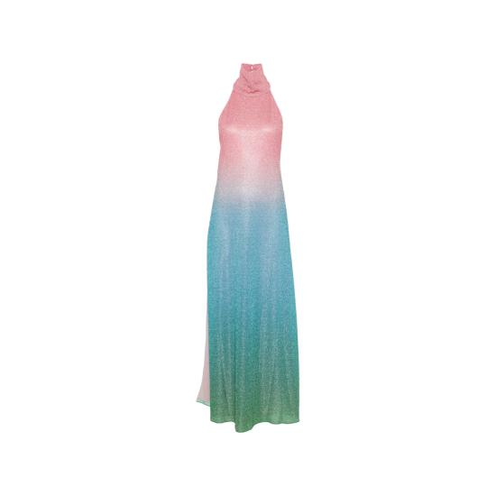 26FW 오세리 롱 원피스 LPOS250 PRINTED LU CANDY BLUE PINK