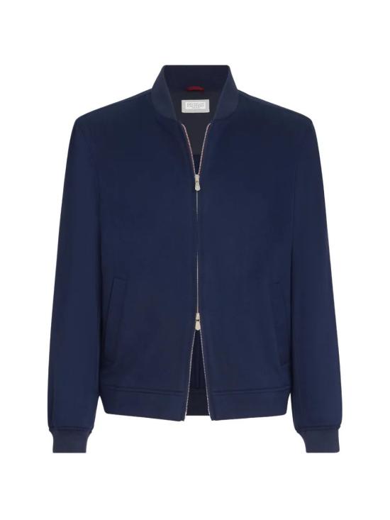 26FW 브루넬로 쿠치넬리 캐시미어 봄버 재킷 MV4216550 CA568 ROYALBLUE