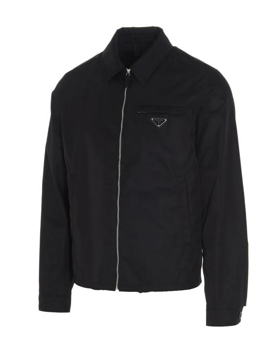 26FW 프라다 리나일론 삼각로고 블루종 자켓 SGB6841WQ8 F0002 NERO - PRADA