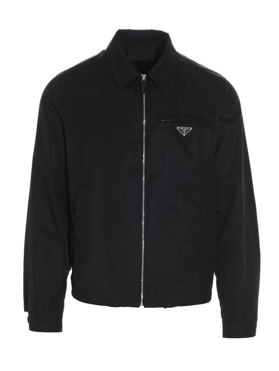 26FW 프라다 리나일론 삼각로고 블루종 자켓 SGB6841WQ8 F0002 NERO