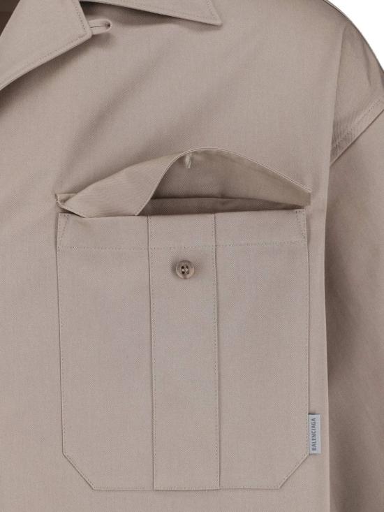 26FW 발렌시아가 반팔 셔츠 A001ZTTSP13 9501 BEIGE - BALENCIAGA